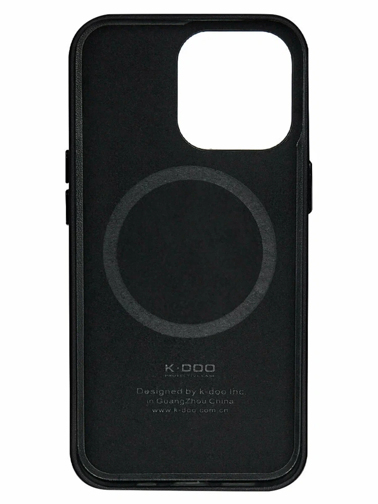 Чехол с MagSafe для iPhone 15 Pro Max MAG NOBLE COLLECTION, Black