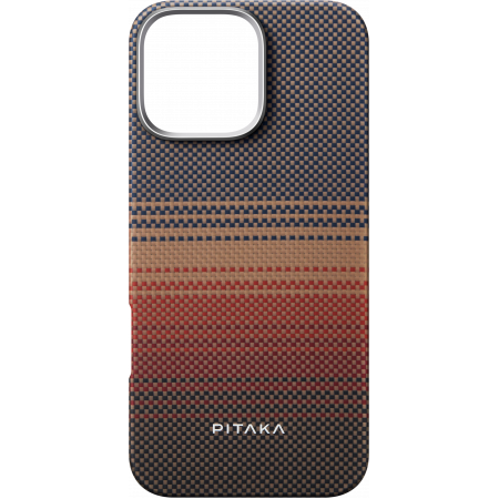 Чехол Pitaka Tactile Woven case для iPhone 16 Pro Max - Sunset