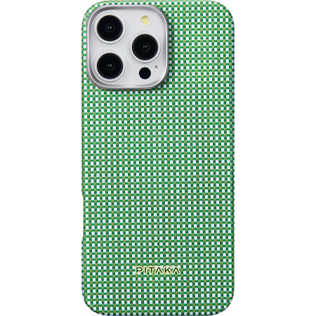 Чехол Pitaka Ultra-Slim Case для iPhone 16 Pro Max, Forest Green