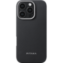 Чехол Pitaka Ultra-Slim Case для iPhone 16 Pro Max - Чёрный