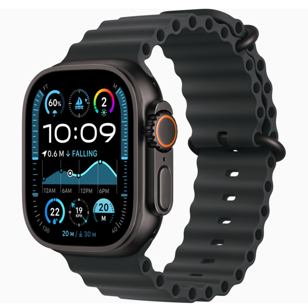 Apple Watch Series Ultra 2 Black Ocean Band