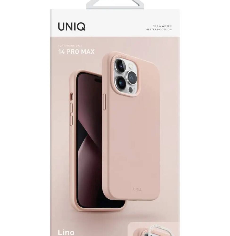 Чехол Uniq Lino Apple iPhone 14 Pro Max Silicone