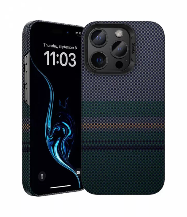 Чехол Benks Aurora Armor Air built , Кевлар для iPhone 16 Pro Max