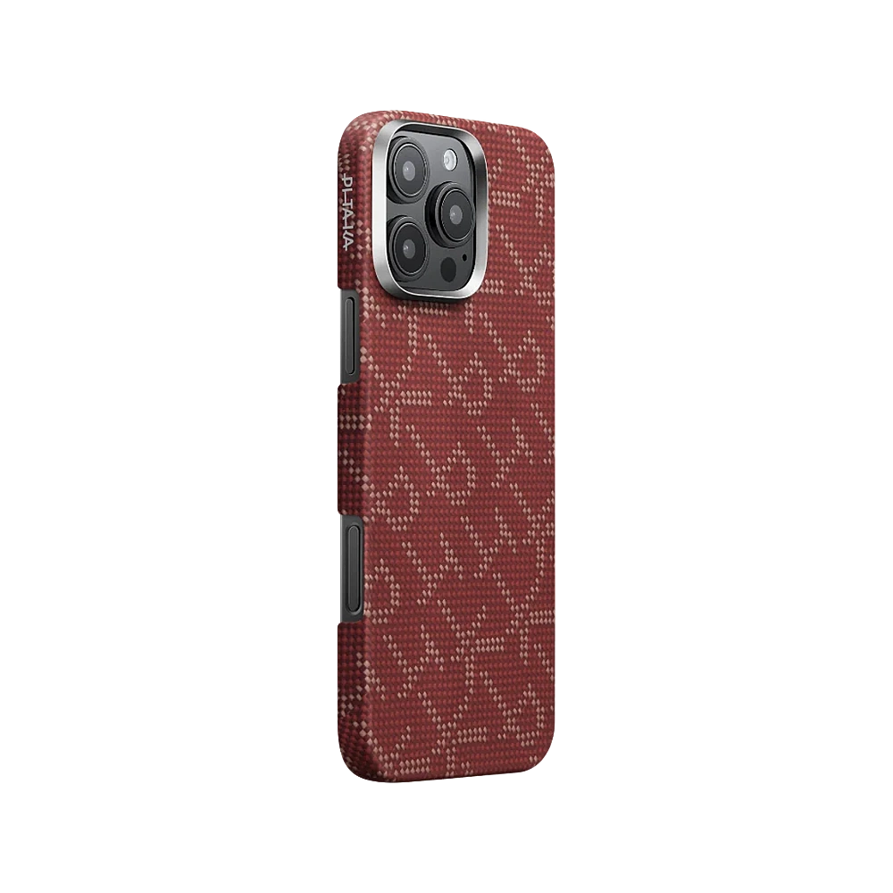 Чехол Pitaka Tactile Woven Monogram Case, для iPhone 16 Pro Max