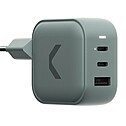 Адаптер питания Commo 65W, Dual USB-C + USB-A