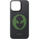 Чехол Pitaka Aries Tactile Woven Case для iPhone 16 Pro Max, Alien