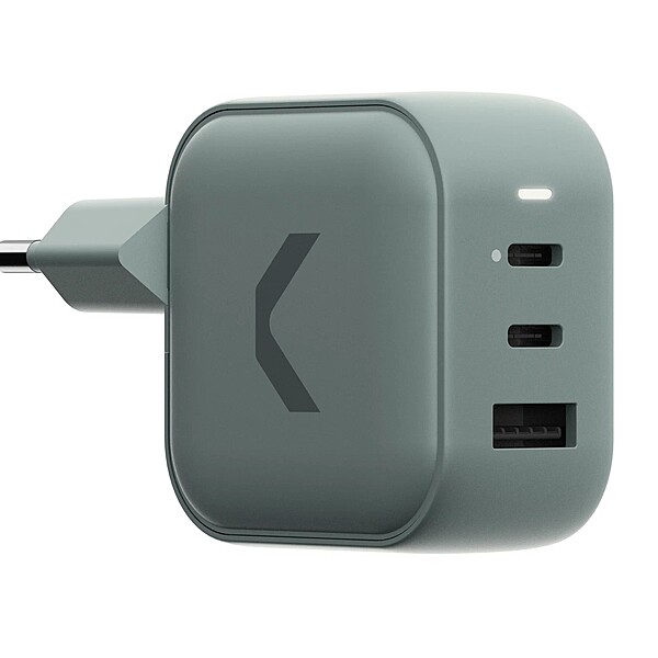 Адаптер питания Commo 65W, Dual USB-C + USB-A