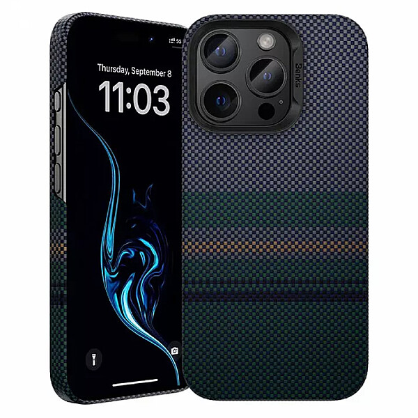 Чехол Benks Aurora Armor Air built , Кевлар для iPhone 16 Pro Max